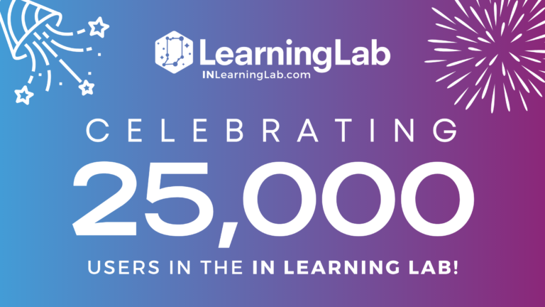 25,000 users in the learning lab