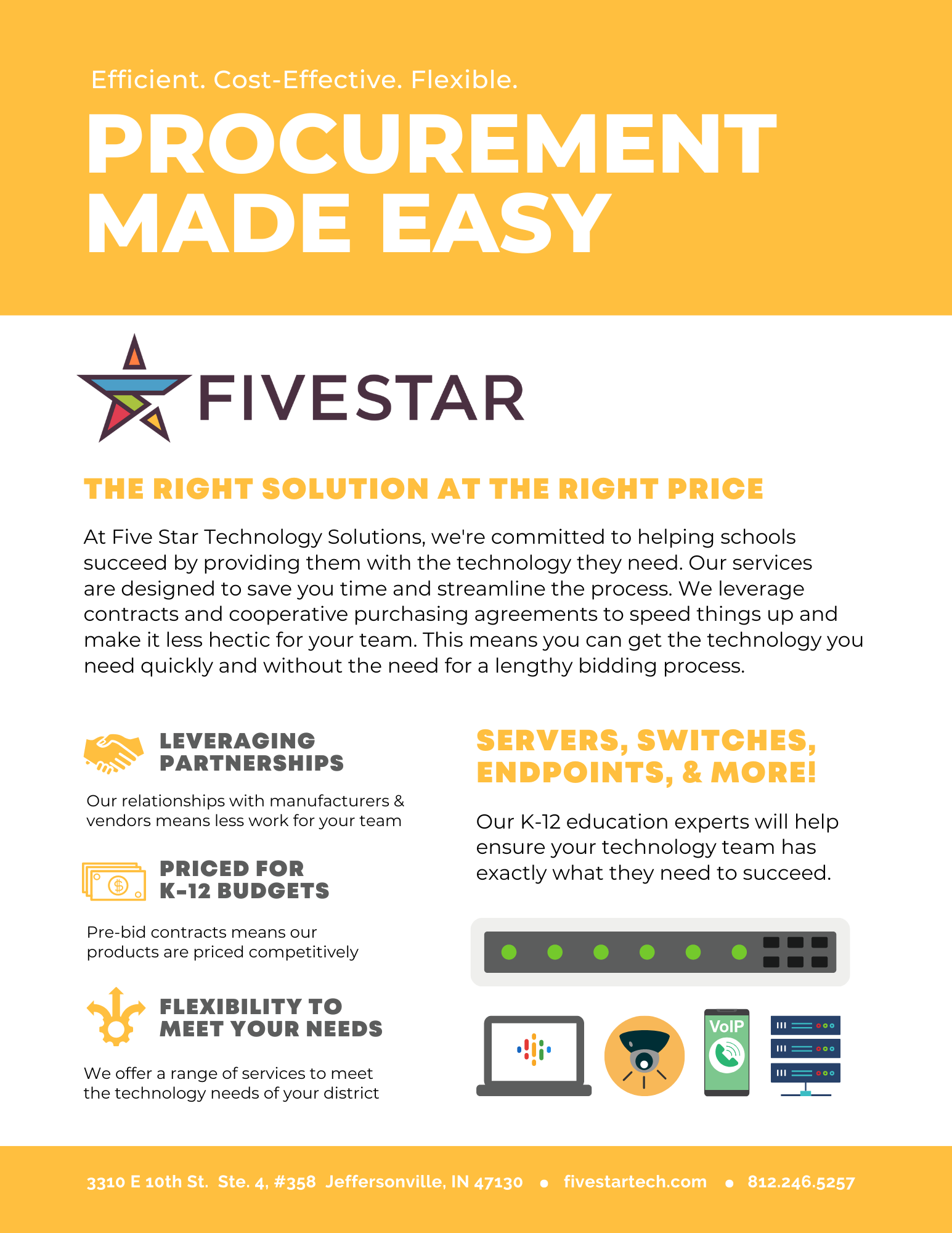K-12 Procurement Made Easy with Five Star Technology Solutions