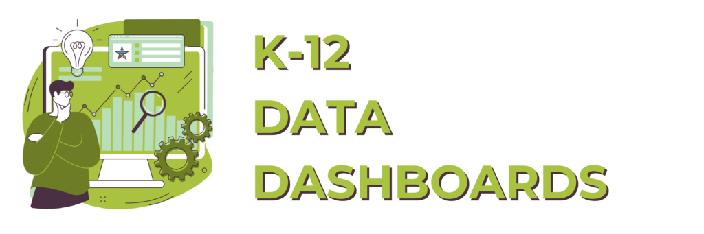 K-12 Data Dashboards Full Icon w/text