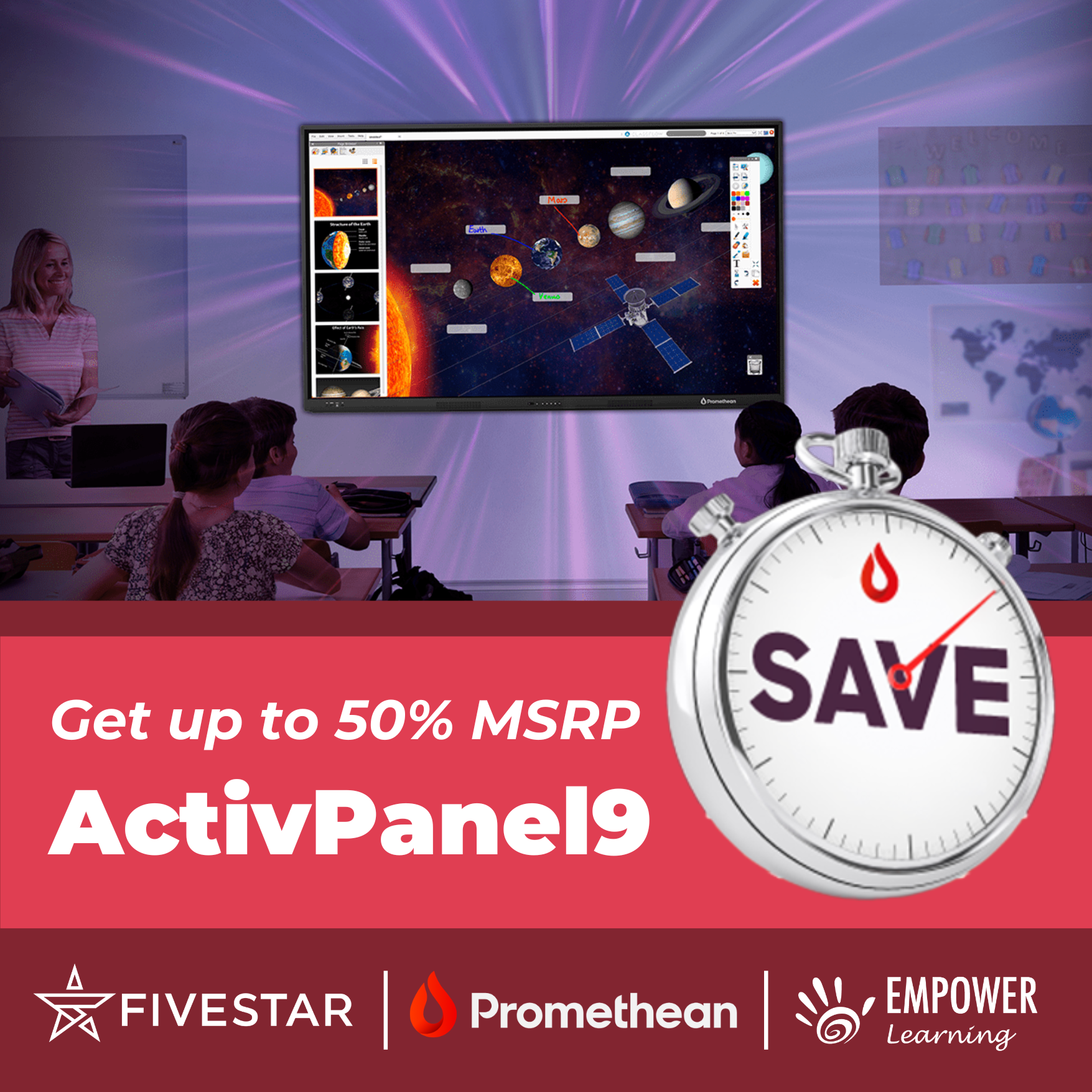 Save on ActivPanel9